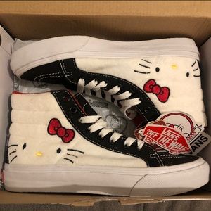 Vans Sk8-Hi Slim Hello Kitty Plush 2014
